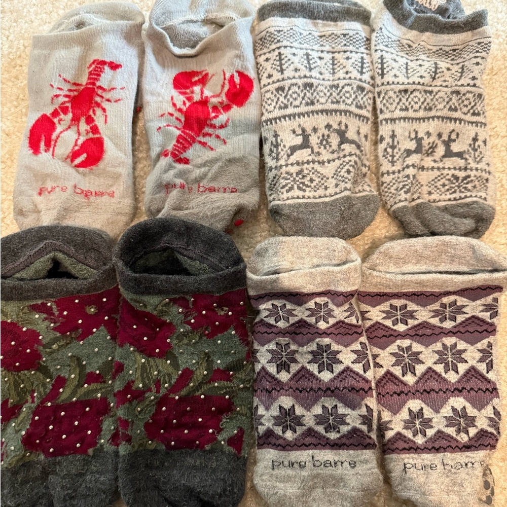 Pure barre/Tavi socks - sz small
